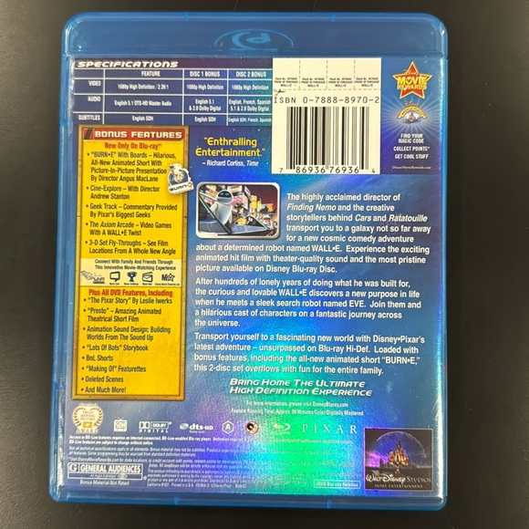 WALL.E - Blu-ray - Picture 2 of 5